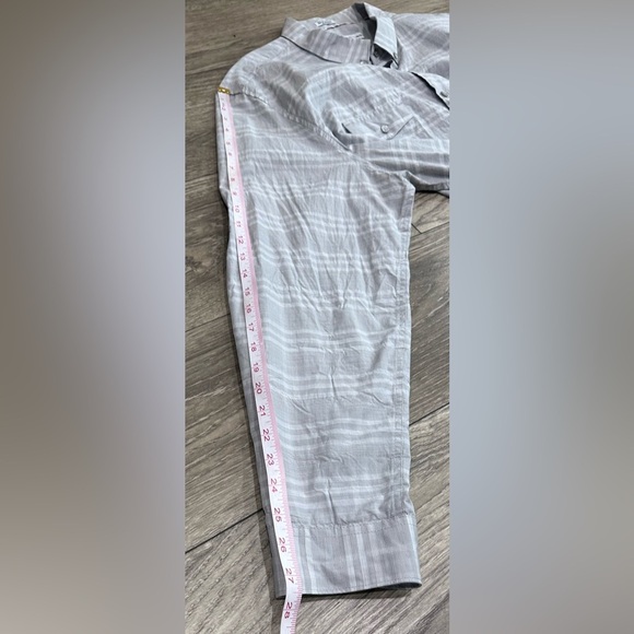 🖤Calvin Klein Men’s Plaid Button-Down Shirt - Grey - Size XXL 🖤 - Picture 5 of 10